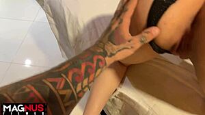 hey, this couple of sexy amateurs is fucking the white novice hard.