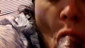 OLD BBW SUCKS YOUNG BLACK COCK