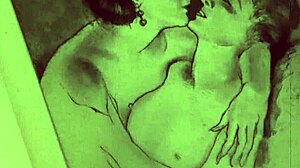 Vintage erotic art showcases timeless sensual beauty