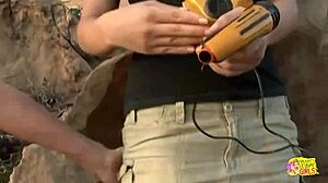 Hot Brunettes Turn Outdoor Fun Into Lesbian Threesome