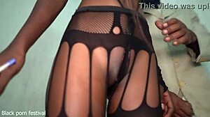 why did you remove your clothes, african secretary? forgot costume?