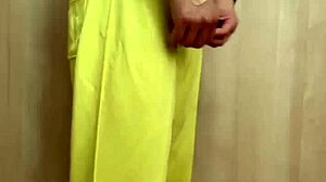 Naughty Tennis Girl Teases with Skirt, Bloomers, and Intense Anal Play