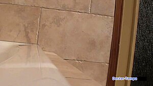 dr tampa locks up naomi alice behind the scenes with gloves and latex