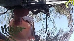 Backstage, I suprised cameraman with blowjob n deepthroat!