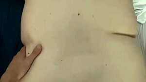 Fat woman with big ass and boobs takes hard doggystyle pounding from massive cock.