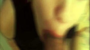 Redhead novice gives total oral to director.