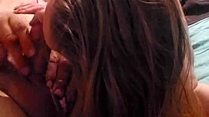 Sexy Redhead Engages in Sucking and Teasing