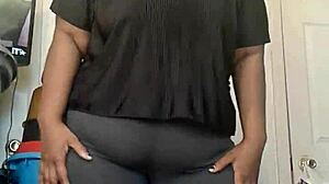 Dominican Housewife With Juicy Ass Fucked