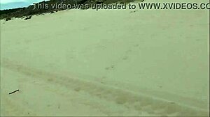 Guy Spills Milk on Nude Beach