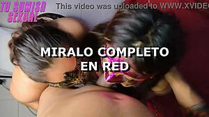 homemade threesome with big tits stepdaughter and neighbor moaning in deepthroat cumshot action together