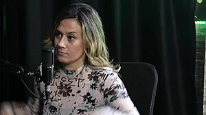 wanna try sheer red lingerie with angélica morango?