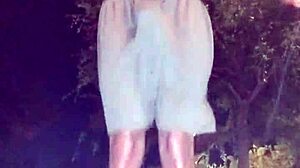 athletic teacher gets picked up during workout