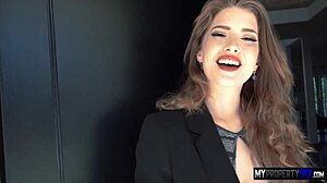 Redhead Realtor Octavia Red Gets Fucked In Pov Group Sex