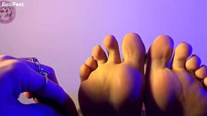 Ravena enjoys tickle treatment