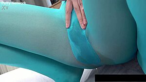 Innocent Elis gets wet with dildo