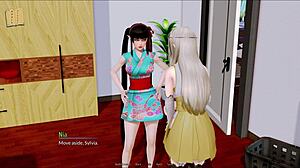 In Harem Hotel 338, the protagonist explores new adventures in the game.