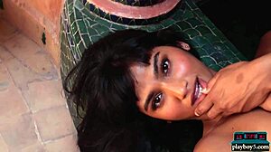 Indian milf angel constance poses beautifully