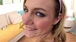 Petite 19 Yo Taylor Dare Swallows Huge Load After Pov Fucking Big Cock Babe