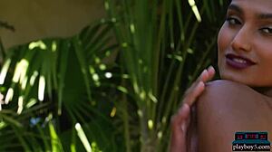 Indian milf angel constance poses beautifully