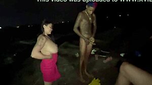 i took that latina to suck us at the beach for 20 reais