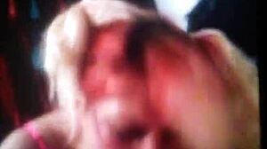 Love sucking that big cock deep!