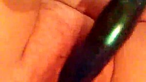 I'm making myself squirt using a different toy, feeling the intense pleasure build up