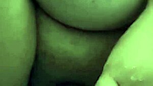 Housewife casually enjoys female ejaculation in bedroom