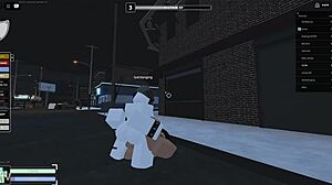 Woman moving skillfully in a professional setting