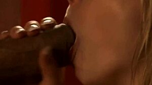 she knows how to suck cock perfectly in exotic interracial blowjob