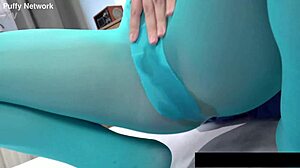 Innocent Elis gets wet with dildo