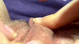 Intense Close-Up of Big Clit Reaching Powerful Orgasm in Erotic Display
