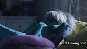 Teen Lesbians Lick Petrified Pussies On Halloween