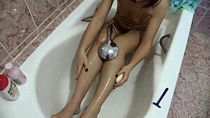 Blonde Milf Shaves Big Ass In Bathroom, Armpit Fetish Exposed!