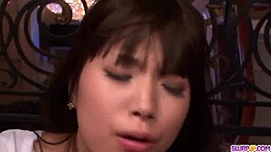 Hinata Tachibana sucks multiple cocks in this group scene