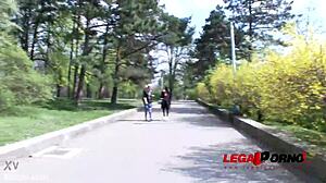 nicole love gets rough first anal with big tits curvy assfucking