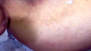 blonde slut taking anal and gaping wide