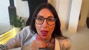 Secretary With Big Tits Gets Job Through Bed Creampie!