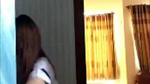 Ha Yen bends over for doggystyle fucking and blowjob with big tits pornstar in bathroom quickie