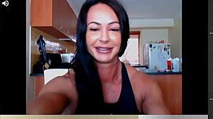 show me those muscular calves, fbb, flex them hard for me