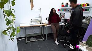 Lara the student pays lessons by fucking me in various positions