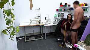 Lara the student pays lessons by fucking me in various positions