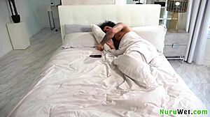 I'm the busty masseuse fucking outdoors