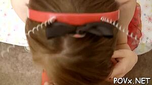 Teen Undresses For Rough Cam Sex!