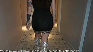 french goth bbw returns for fourth big ass doggystyle fuck with blowjob and fat curves 😈🍑