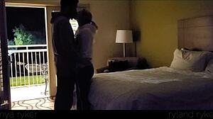 Hot Young Woman Caught In Hotel Encounter