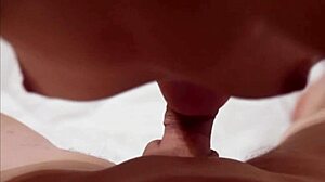 Amateurs moan while getting blowjob and cum in mouth