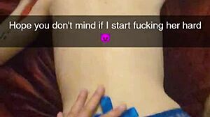 Real Snapchat Fuck- Cheating Cumslut Begs For Creampie -Richelle Rose