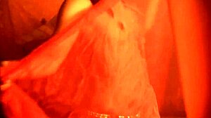 lay her down, the indian beauty, in a serene setting for a dance