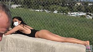 dr grey works magic with an outdoor public massage on me