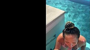 Public BJ At Infinity Pool In Costa Rica 😈